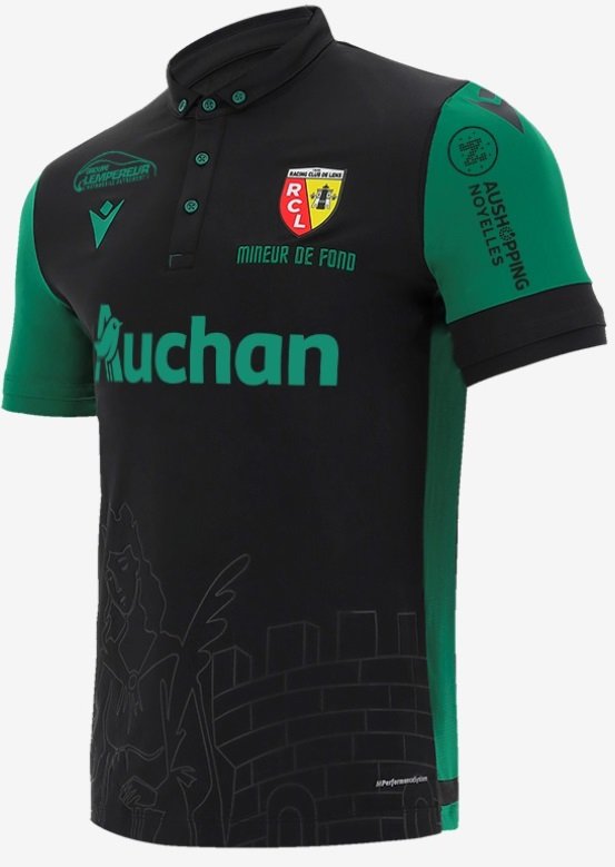 Camisa oficial Macron RC Lens 2020 2021 Edição Especial